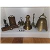 Image 1 : LARGE MIXED LOT OF ANTIQUE AND DECORATIVE BELLS