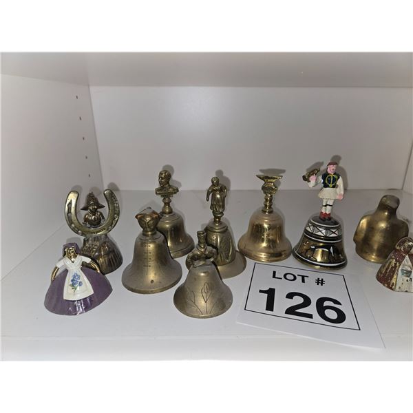 MIXED LOT OF FIGURAL AND NOVELTY BELLS