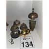 Image 1 : ASSORTED DESK AND SERVICE BELLS WITH FIGURAL OWL AND DECORATIVE DESIGNS