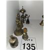Image 1 : FIGURAL AND SOUVENIR BRASS BELLS – INTERNATIONAL THEMES