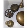 Image 2 : LARGE GROUP OF FIGURAL BRASS BELLS – HISTORICAL AND NOVELTY DESIGNS