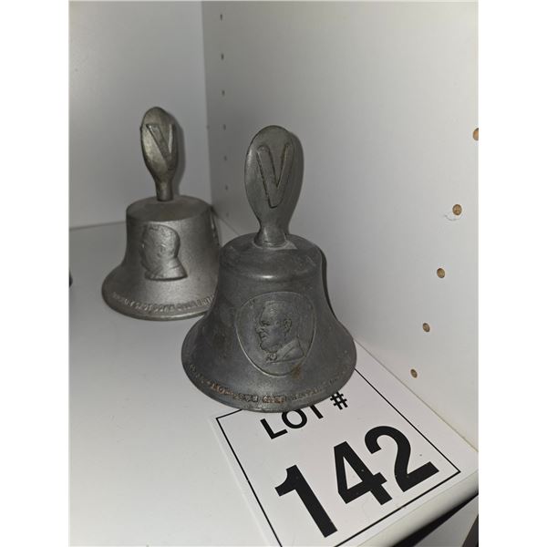 COMMEMORATIVE METAL BELLS – PORTRAIT AND HISTORICAL THEMES