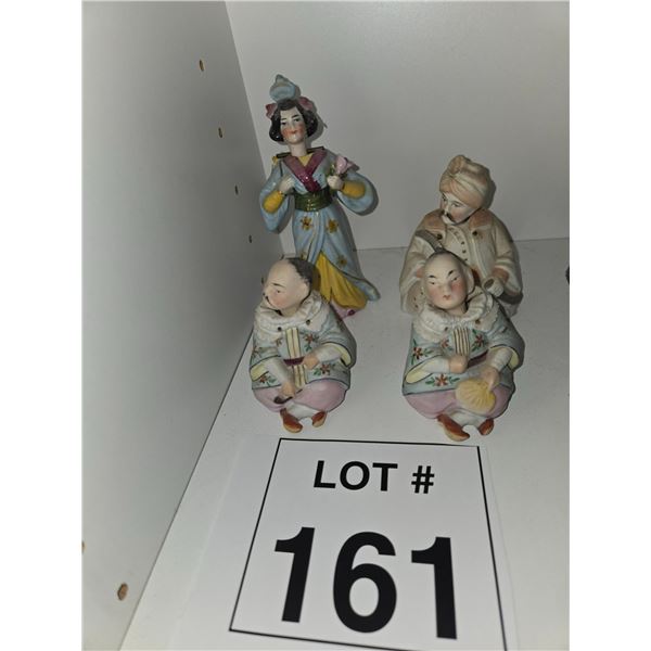 ANTIQUE-STYLE PORCELAIN FIGURINES – ASIAN THEME