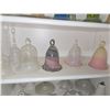 Image 3 : EXTENSIVE COLLECTION OF DECORATIVE BELLS – GLASS, CERAMIC & ENAMEL