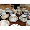 Image 4 : LARGE COLLECTION OF VINTAGE TEACUPS & SAUCERS – INLCUDING JAPANESE & EUROPEAN PORCELAIN