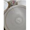 Image 2 : VINTAGE FLORAL PORCELAIN TEACUPS, SAUCERS & PLATES