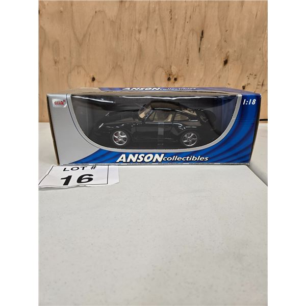 PORSCHE 911 TURBO 1:18 DIE-CAST MODEL CAR