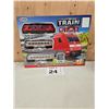 Image 1 : ELECTRIC TRAIN SET WITH SOUND & LIGHT 17 PCS [DIE-CAST]