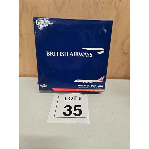 GEMINI JETS / BRITISH AIRWAYS BOEING 747-400 (1:400) [DIE-CAST]
