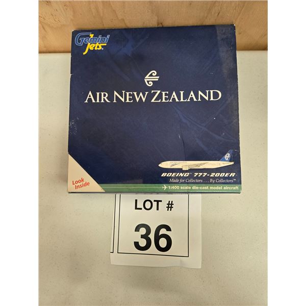 GEMINI JETS / AIR NEW ZEALAND BOEING 777-200ER (1:400) [DIE-CAST]