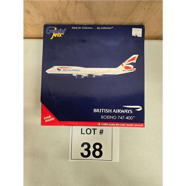 GEMINI JETS / BRITISH AIRWAYS BOEING 747-400 (1:400) [DIE-CAST]