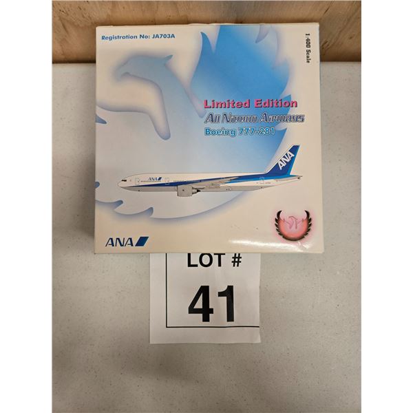 ANA / BOEING 777-281 (1:400) [DIE-CAST]