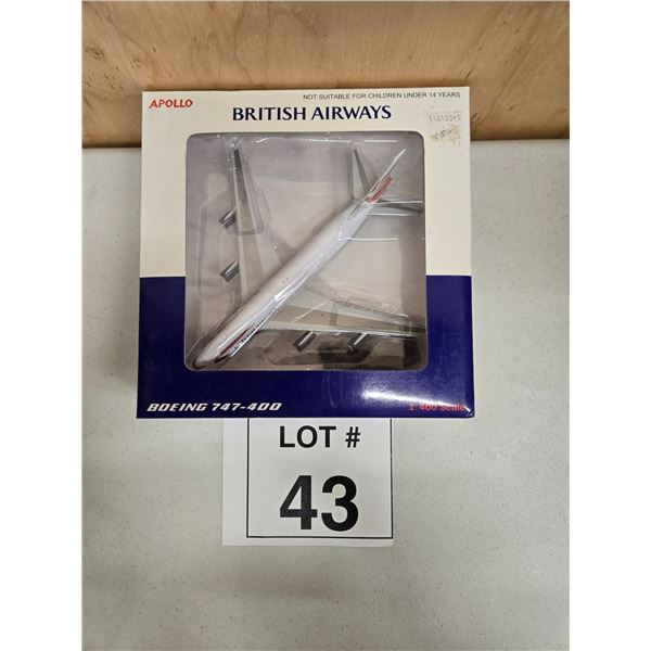 APOLLO / BRITISH AIRWAYS BOEING 747-400 (1:400) [DIE-CAST]