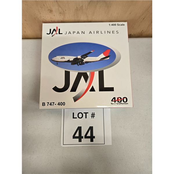 JAL / JAPAN AIRLINES BOEING 747-400 (1:400) [DIE-CAST]