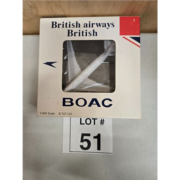 BRITISH AIRWAYS / BOAC BOEING 747-100 (1:400) [DIE-CAST]