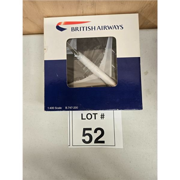 BRITISH AIRWAYS / BOEING 747-200 (1:400) [DIE-CAST]