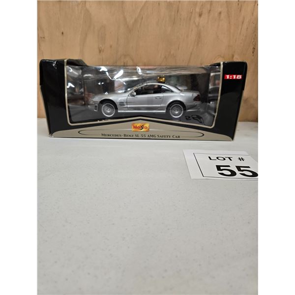 MAISTO / MERCEDES-BENZ SL 55 AMG SAFETY CAR (1:18) [DIE-CAST]