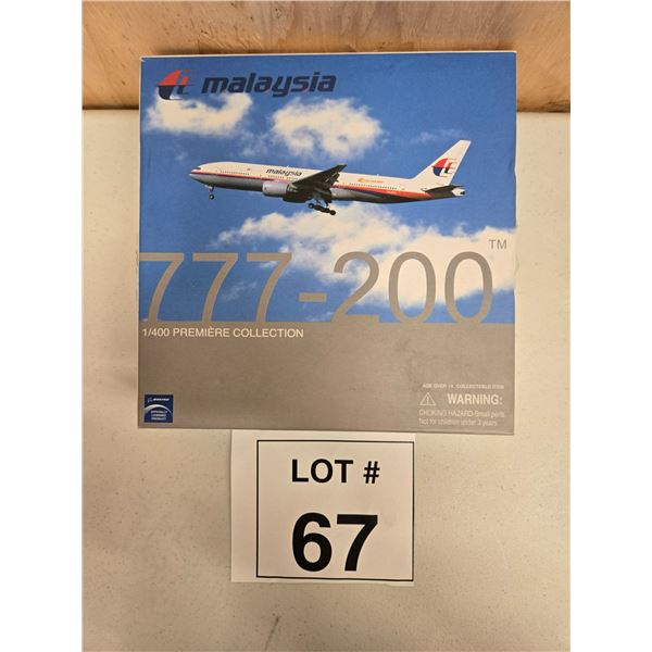 MALAYSIA AIRLINES BOEING 777-200 (1:400) [DIE-CAST]