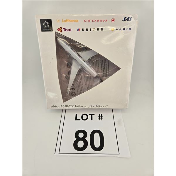 HERPA / LUFTHANSA AIRBUS A340-200 “STAR ALLIANCE” (1:500) [DIE-CAST]