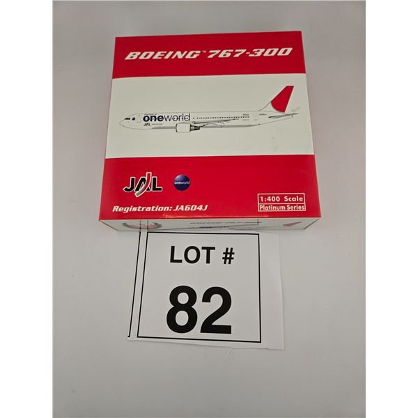 JAPAN AIRLINES BOEING 767-300 “ONEWORLD” (1:400) [DIE-CAST]