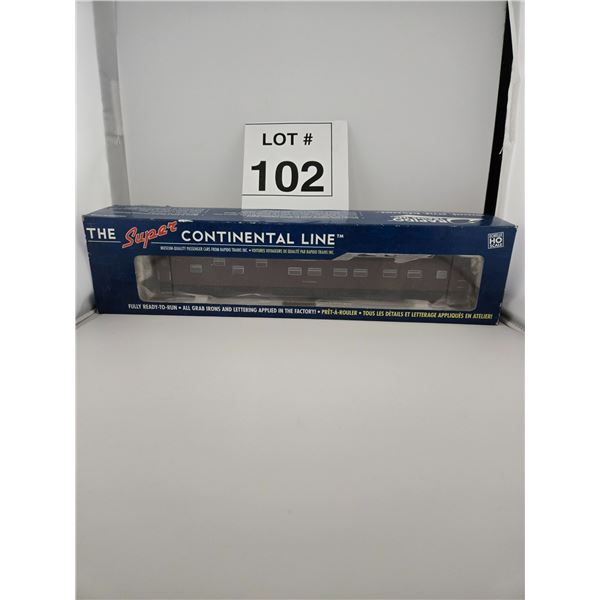 RAPIDO TRAINS / SUPER CONTINENTAL LINE PASSENGER CAR (HO SCALE)