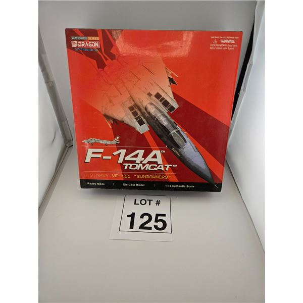 DRAGON WINGS / U.S. NAVY F-14A TOMCAT VF-111 “SUNDOWNERS” (1:72) [DIE-CAST]