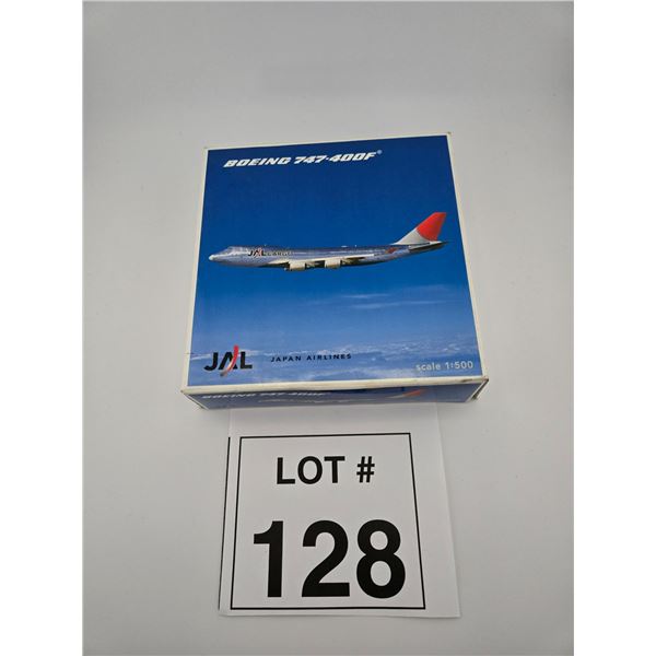 HERPA / JAPAN AIRLINES CARGO BOEING 747-400F (1:500) [DIE-CAST]