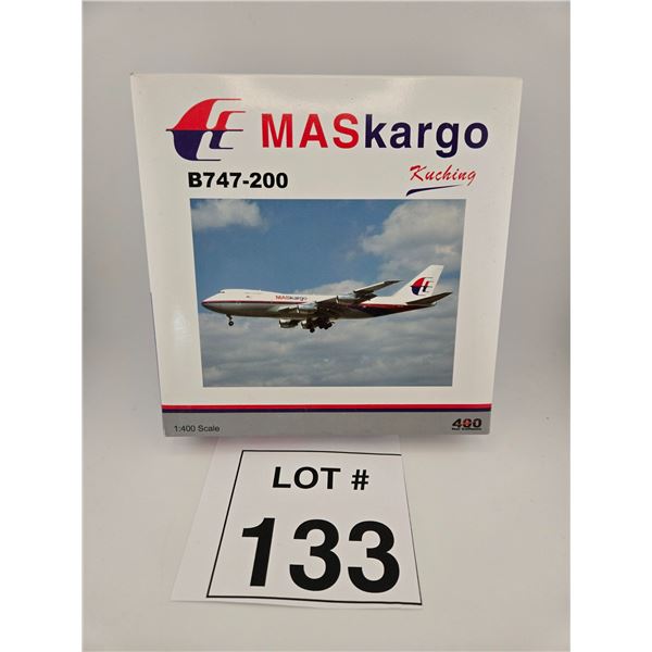400 YOUR CRAFTSMAN / MASKARGO BOEING 747-200 (1:400) [DIE-CAST]