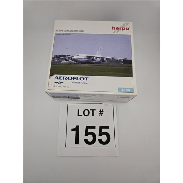 HERPA / AEROFLOT ANTONOV AN-124 (1:500) [DIE-CAST]