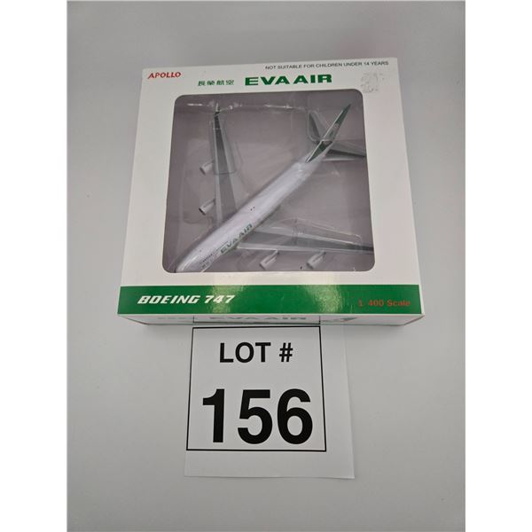 APOLLO / EVA AIR BOEING 747 (1:400) [DIE-CAST]