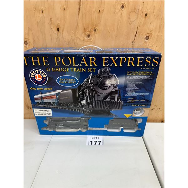 LIONEL / THE POLAR EXPRESS G GAUGE TRAIN SET [DIE-CAST]