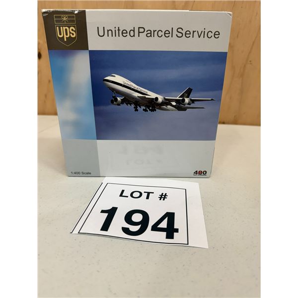 DRAGON WINGS / UNITED PARCEL SERVICE BOEING 747-400F (1:400) [DIE-CAST]
