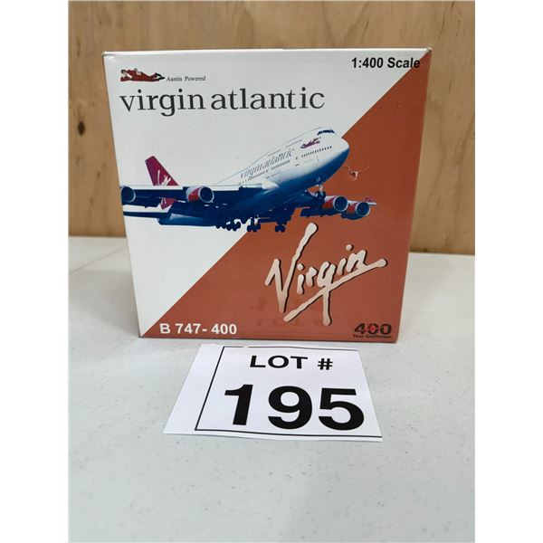 AUSTIN POWERED / VIRGIN ATLANTIC / BOEING 747-400 (1:400) [DIE-CAST]