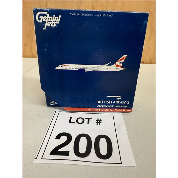 GEMINI JETS / BRITISH AIRWAYS BOEING 787-8 (1:400) [DIE-CAST]