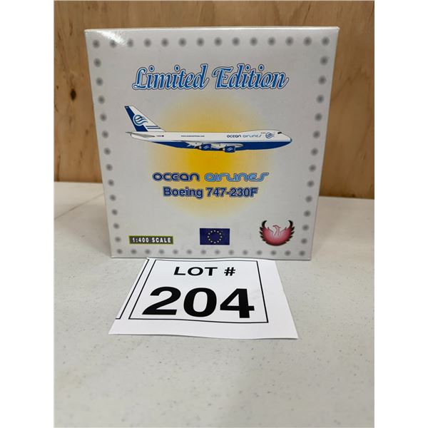 PHOENIX MODELS / OCEAN AIRLINES BOEING 747-230F (1:400) [DIE-CAST]