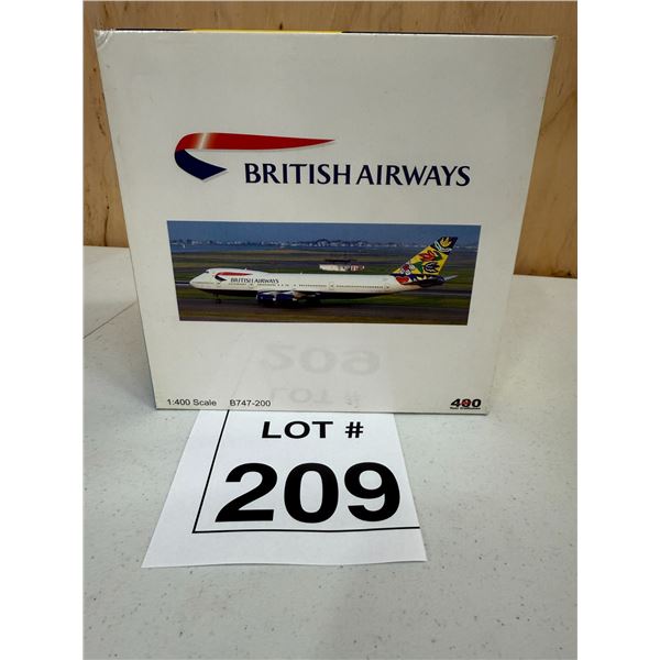 400 AVIATION / BRITISH AIRWAYS BOEING 747-200 (1:400) [DIE-CAST]