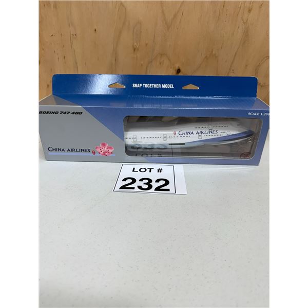 HOGAN / CHINA AIRLINES BOEING 747-400 (1:200) [DIE-CAST]