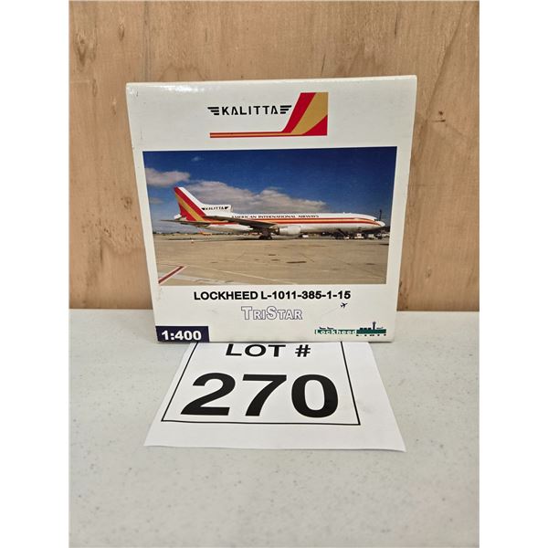 KALITTA / AMERICAN INTERNATIONAL AIRWAYS LOCKHEED L-1011-385-1-15 TRISTAR (1:400) [DIE-CAST]