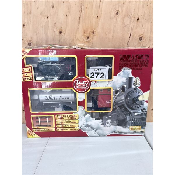 LBG G - SCALE WHITE PASS & YUKON ROUTE STEAM TRAIN STARTER