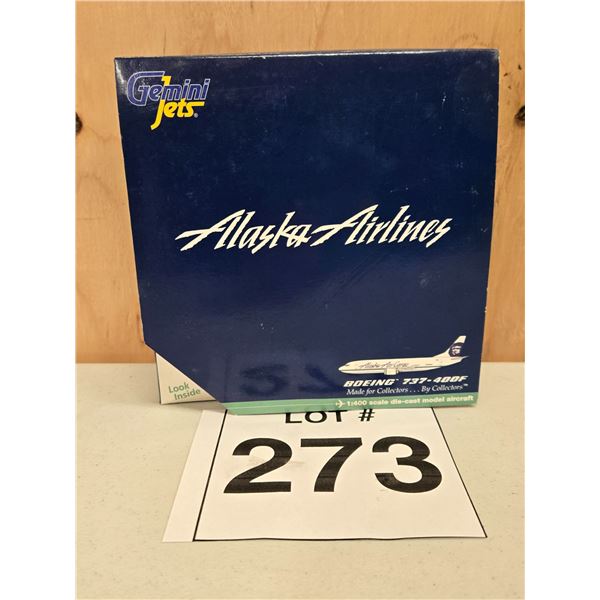 GEMINI JETS / ALASKA AIRLINES BOEING 737-400F CARGO (1:400) [DIE-CAST]