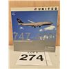 Image 1 : UNITED / UNITED AIRLINES BOEING 747-400 (1:400) [DIE-CAST]
