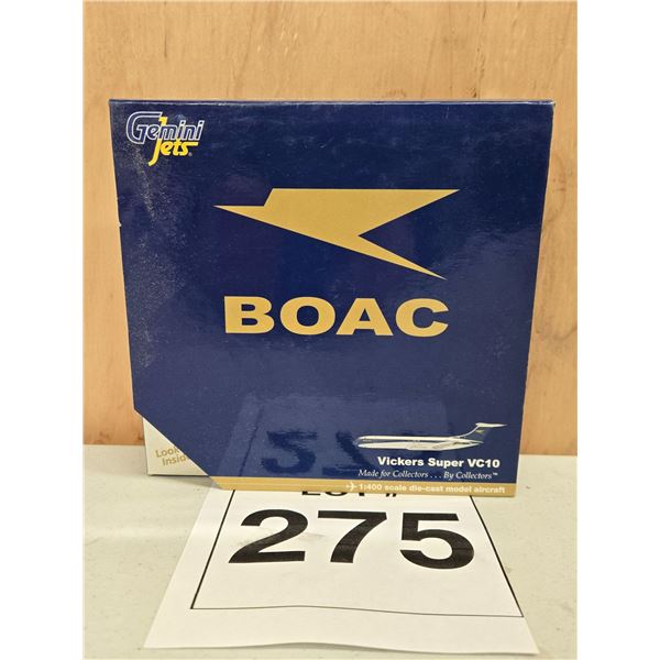 GEMINI JETS / BOAC VICKERS SUPER VC10 (1:400) [DIE-CAST]