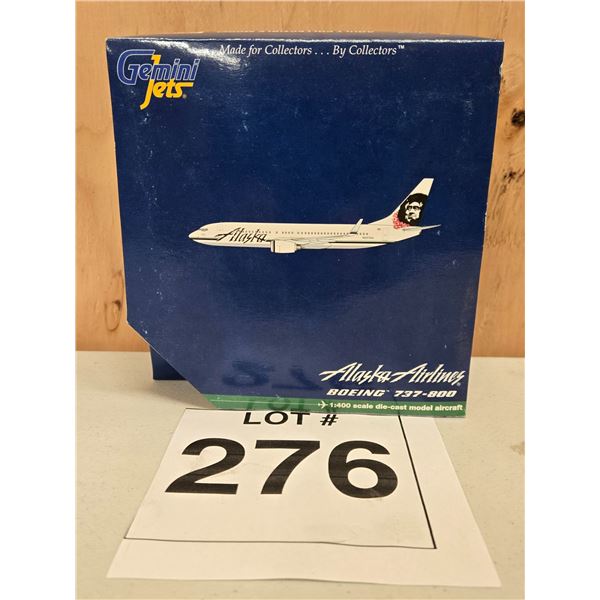 GEMINI JETS / ALASKA AIRLINES BOEING 737-800 (1:400) [DIE-CAST]