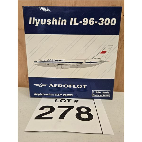 GEMINI JETS / AEROFLOT ILYUSHIN IL-96-300 (1:400) [DIE-CAST]