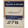 Image 1 : GEMINI JETS / AEROFLOT ILYUSHIN IL-96-300 (1:400) [DIE-CAST]