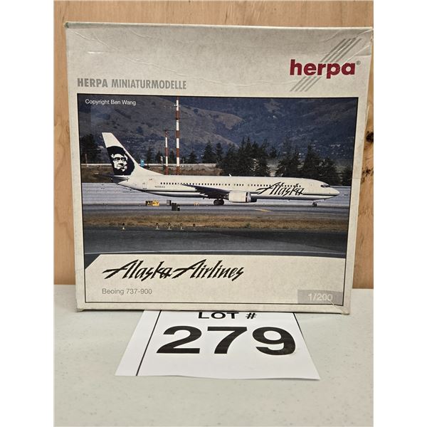 HERPA / ALASKA AIRLINES BOEING 737-900 (1:200) [DIE-CAST]