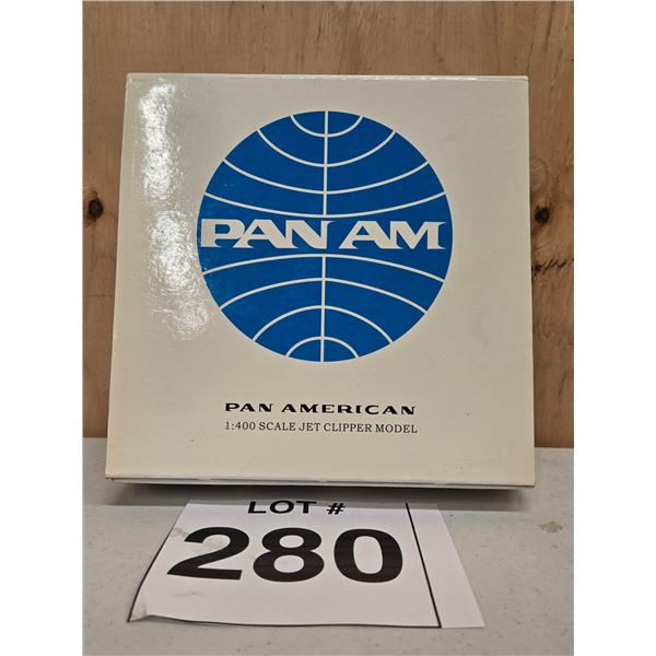 PAN AMERICAN / PAN AM BOEING 747 “JET CLIPPER” (1:400) [DIE-CAST]