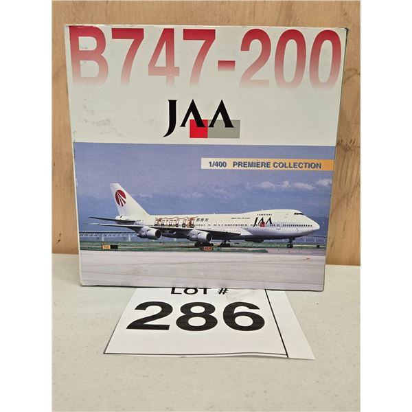 JAA / JAPAN ASIA AIRWAYS BOEING 747-200 (1:400) [DIE-CAST]