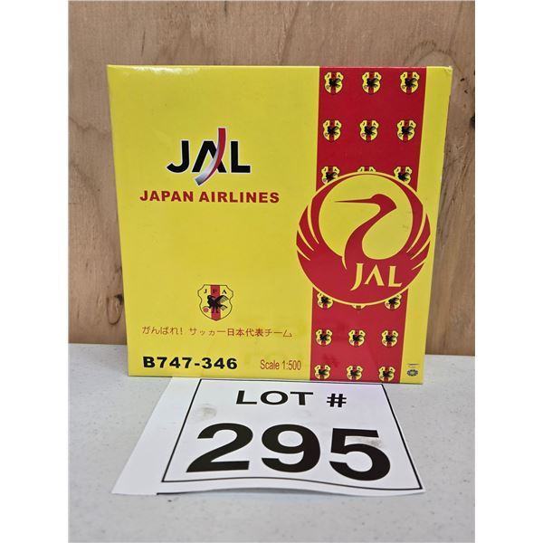 JAL / JAPAN AIRLINES BOEING 747-346 “JFA JAPAN NATIONAL SOCCER TEAM” (1:500) [DIE-