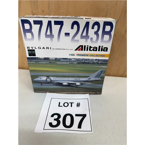 DRAGON WINGS / ALITALIA BOEING 747-243B “BVLGARI” (1:400) [DIE-CAST]